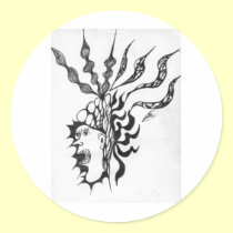 Rioting Mind stickers