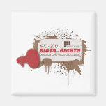 Riots Magnet Square