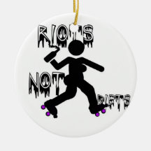 Riots Not Diets Ornament