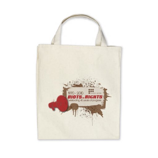 Riots Organic Grocery Canvas Bag