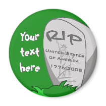 RIP America magnets by ObamaWatch RIP America magnets