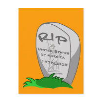 RIP America postcards