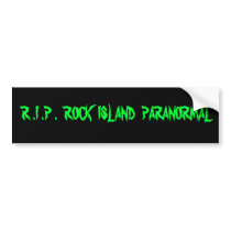 RIP BUMPER STICKER bumper stickers by ROCKISLANDPARANORMAL RIP BUMPER STICKER bumper stickers