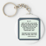 RIP-DEXTERtheTEXTER Keychain