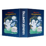 RIP Ghosts Pumpkin Halloween Binder
