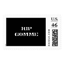 RIP GOMME postage