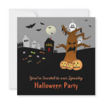 RIP Graveyard Halloween Invitation
