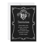 RIP invitations