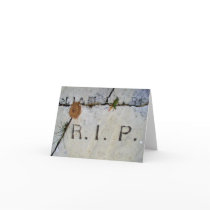 RIP Note Card