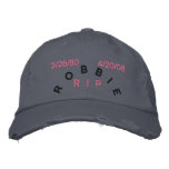 RIP ROBBIE HAT EMBROIDERED HAT