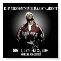 RIP Static Major Poster posters by smokedigglera RIP Static Major Poster posters