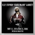 RIP Static Major Poster posters