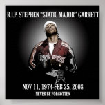 RIP Static Major Poster