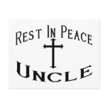 RIP Uncle postcards