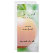 Ripe Red Heirloom Tomato Rack Card Template