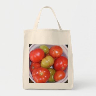 Ripening Tomatoes Tote Bag bag