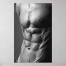 Ripped Abs Poster #1