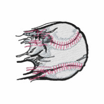 Ripped Baseball embroidered shirts