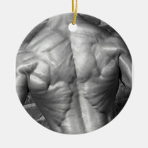 Ripped Bodybuilder Ornamnet Christmas Ornaments