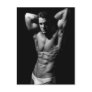 Ripped Bodybuilder Postcard