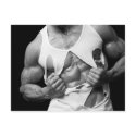 Ripped Tank Top Notecard postcards