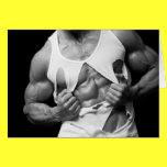 Ripped Tank Top Postcard