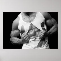 Ripped Tank Top Poster