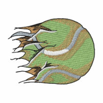 Ripped Tennis Ball embroidered shirts by ZazzleEmbroidery Ripped Tennis Ball embroidered shirts