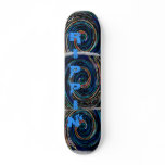 Rippin' Abstract Blackswirl Skateboard Rippin' Abstract Blackswirl Skateboard
