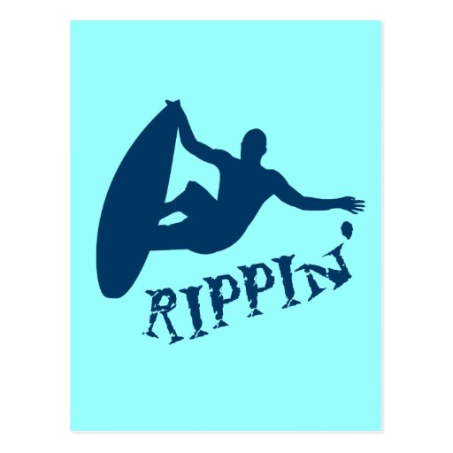 RIPPIN' POSTCARD