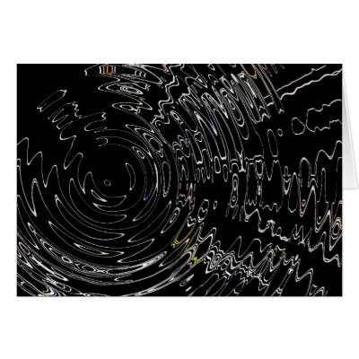 Ripple effect Card by Accidentalphoto
