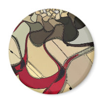 ripple effect fridge magnet