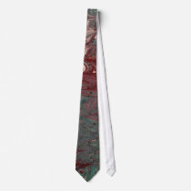 Ripple Red/Green Tie
