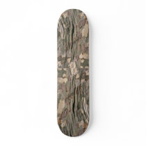 Rippled tree bark skate decks
