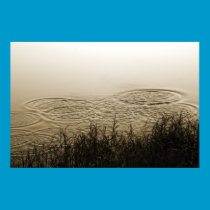 Ripples in Sepia posters