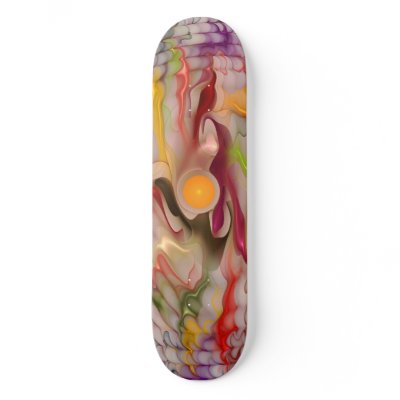'Ripples of Love' skateboard deck by SBricker