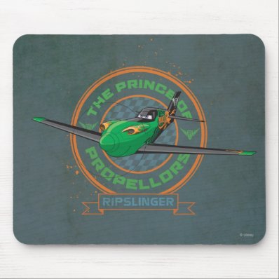 Ripslinger - The Prince of Propellors Mousepads