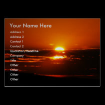 Rise And Shine business cards