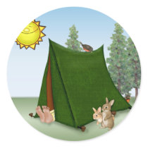Rise and Shine Camper stickers