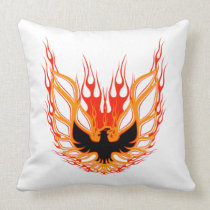 Rise of the Red Phoenix! pillows