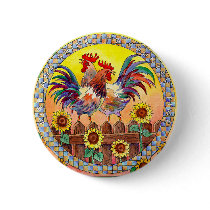 RISE & SHINE by SHARON SHARPE buttons