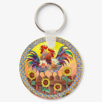 RISE & SHINE by SHARON SHARPE keychains