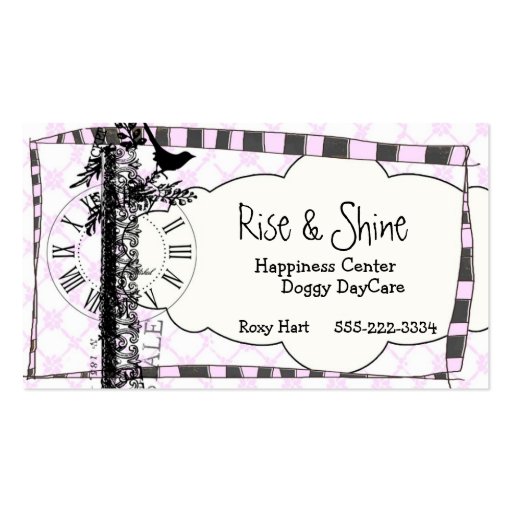 Rise & Shine Happiness Business Cards