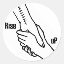 Rise Up Sticker