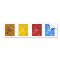 Rising Elelment Goddesses Bumper Sticker