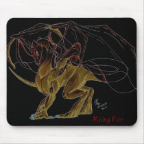 Rising Fire Mousepad