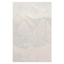 Rising Path In Osny By Gauguin Paul (Best Quality) Customized Stationery