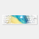 Rising Star Abstract CricketDiane Art & Design Bumper Stickers