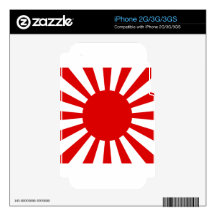 Rising Sun iPhone 3G Skin