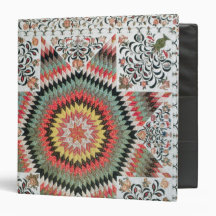Rising Sun' or 'Star of Bethlehem' 3 Ring Binder